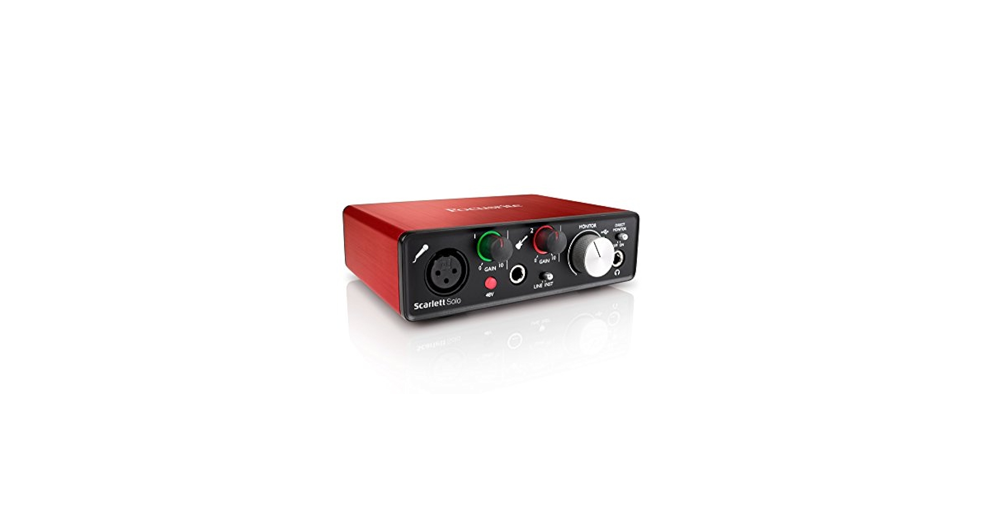 DTM・DAW Focusrite Scarlett Solo gen 2nd Focusrite Scarlett Solo (3rd Gen) | 2x2 USB Audio Interface