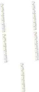 ORFOFE 5 Pçs Régua De Medição De Altura Adesivos De Decoração De Bebê Para Meninos Adesivos Adultos Régua De Altura Para Crianças Decoração De Parede Régua De Medição De Altura Gráfico