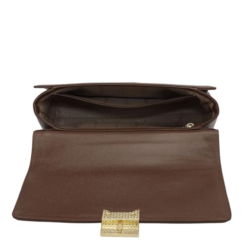 Image of Da Milano Leather Small Satchel