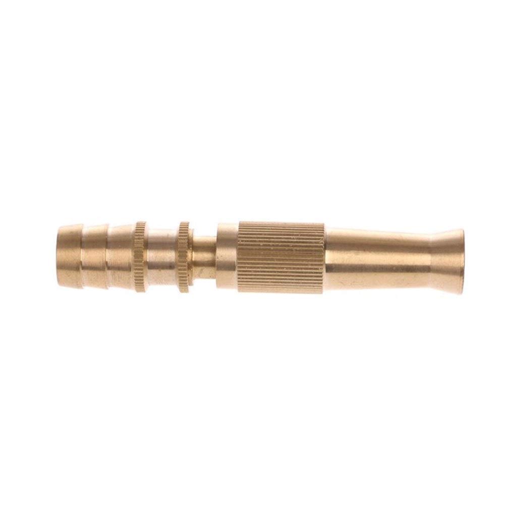 Tuyau d'arrosage magique optimisé avec buse droite en laiton réglable