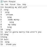 in becoming my old self.