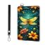 Dragonfly with Orange Flowers