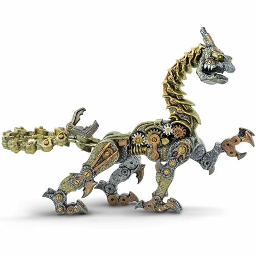 Safari Ltd. Steampunk Dragon Figurine - Detailed 7
