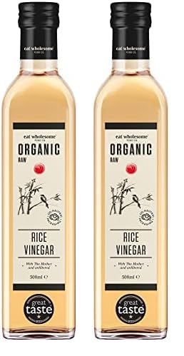 Eat Wholesome Vinaigre de riz bio 500 ml (Lot de 2)
