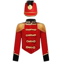 YOOJIA Disfraz De Domadora Circo Para Niñas Abrigo Manga Larga