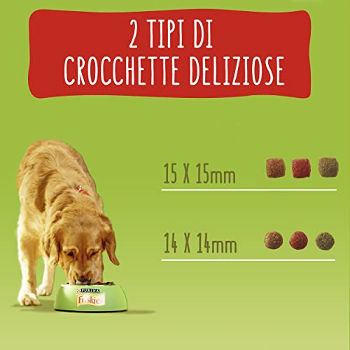 Purina Friskies Hundekroketten für Erwachsene, mit Rind, Getreide und Gemüse, 12 kg – Ansicht 5