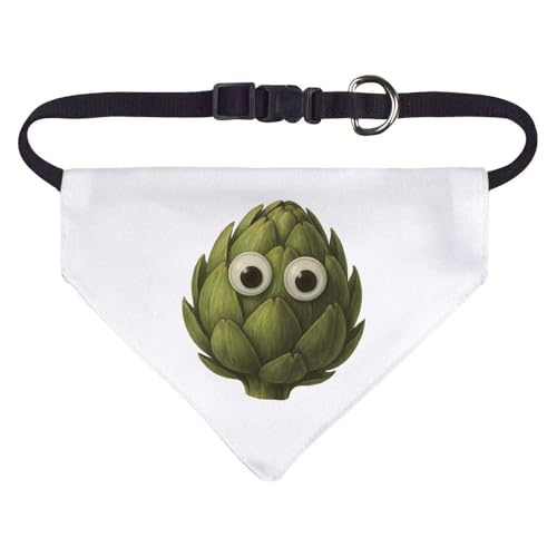 Azeeda Small 'Funny Artichoke ' Dog/Cat/Pet Bandana (PD00074913)