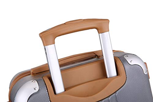 Mala de Viagem de Bordo Athena 10kg Rígida ABS Padrão ANAC com 4 Rodas duplas 360º e Trava de segred