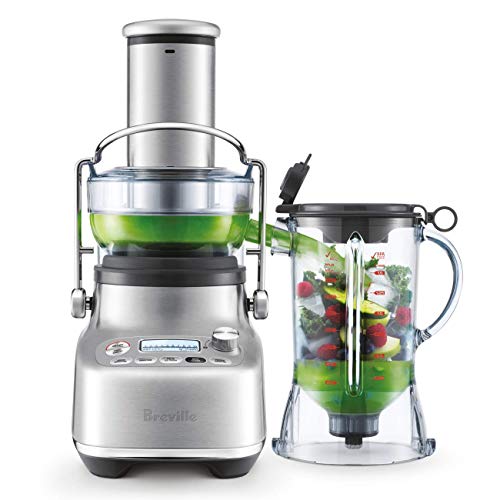 Breville 3X Bluicer Pro Blender & Juicer, Brushed Stainless Steel, Bjb815Bss #TOP2