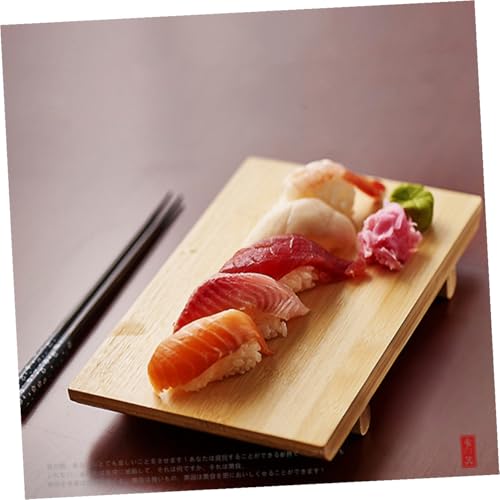 Plato para sushi medio, bandeja para servir comida miniatura 4