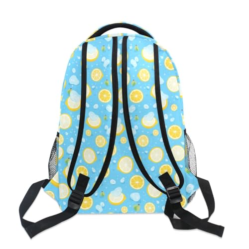 Sac à dos d'écolier citron S léger et multicolore pour la rentrée