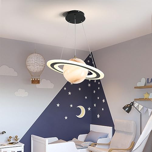 Lampe suspendue planétaire en fer finie la lumière agressive