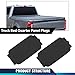 PIT66 Truck Bed Rail Cap Plastic Bedrail Insert Plug Box Compatible with Ford F150 2015-2023/Fit Ford F250 F350 Super Duty 2017-2023 FL3Z99290D90AB 2PCS