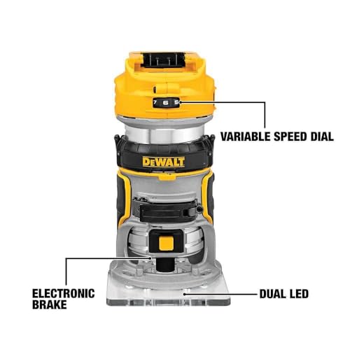 Dewalt DCW600B 20V Max Xr Cordless Router thumb #1
