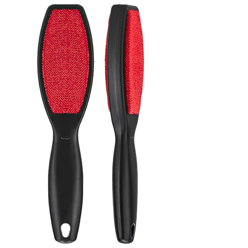 2 Pcs Clothes Brush,Lint Brush,Clothes Brush For Pet Hair,Brush Coat Lint Brush for Removing Pet Hair Dust and Fluff in Clothes Furniture Curtains Blanket,Effective Cleaning