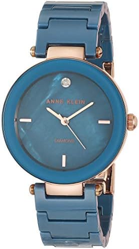 Anne Klein Women's Alice Quartz Watch with Analogue Display and Ceramic Strap