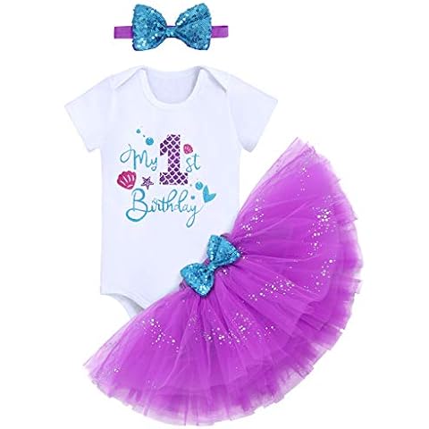 Conjunto de Sirena 3 Piezas para Bebé Niñas Cover