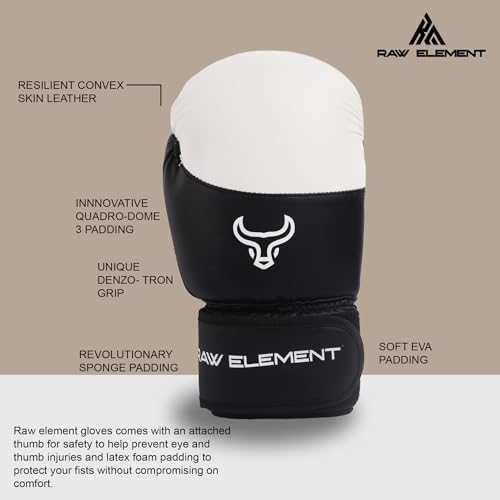 Image of Training & Sparring Gloves | Boxing, MMA, Muay Thai | Thumb Support, Wrist Wrap & Grip Bar | Unisex | Durable & Padded
