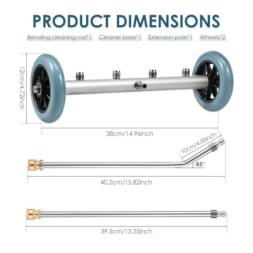 High Pressure Undercarriage Cleaner for Vehicles