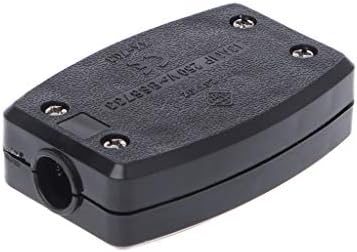 Storage Bag Cable Connector 13A InLine Junction Box 3 Terminal Join Flex Cable Wire Mains Electrical Joiner