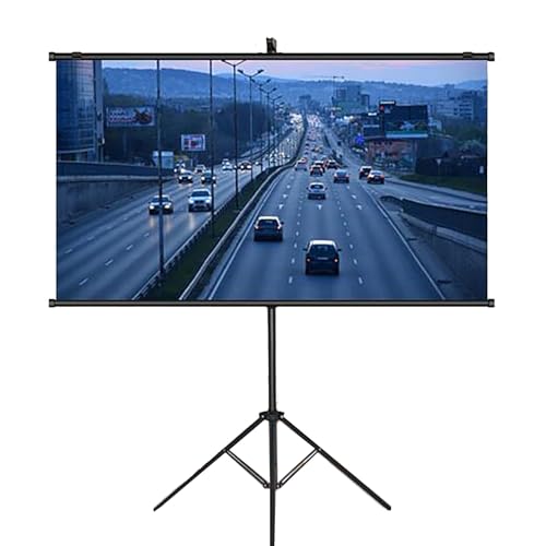 Pantalla de proyección con trípode 72 pulgadas 16:9