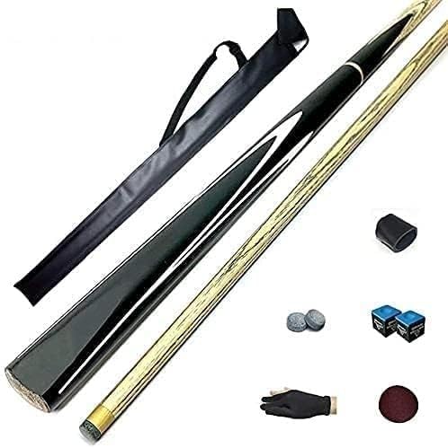 Taco de billar 145 cm, punta 10 mm, 3/4 secciones