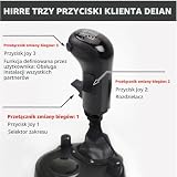 Sarini gałka zmiany biegów USB Truck Simulator dźwignia zmiany biegów zamiennik dla Logitech G29 G27 G25 G920