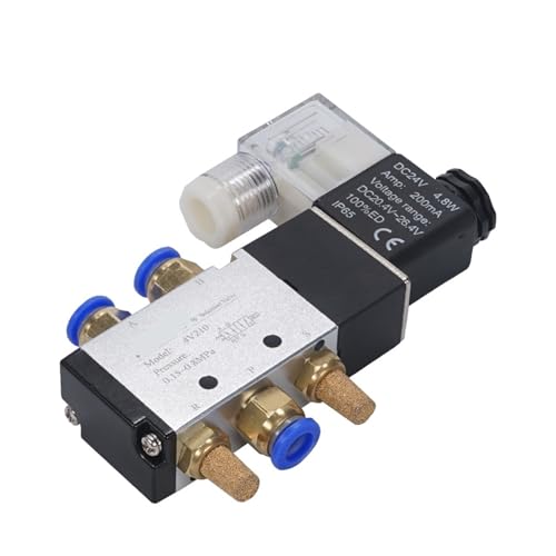Électrovanne électrique de commande pneumatique 4V210-06 avec bobine 12V - 3