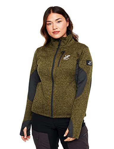 RevolutionRace Fusion Fleece für Damen, perfekt für Wanderungen und...