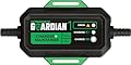 Interstate Batteries 12V Battery Charger and Maintainer (12V, 1.2A) Portable, Automatic, Trickle Charging for Automotive, AGM, Flooded, Gel, Lead-Acid, Powersports (CHGIB12)