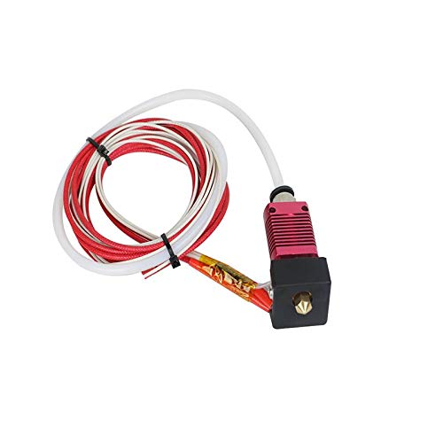 Lysee 3D Printer Parts & Accessories - MK6 Head Kit 3D Printer Head Kit Brass 230 Centigrade Nozzle VDX99 - (Color: Red)