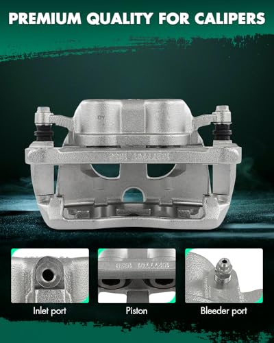 Image of SCITOO 18B5174 Rear Right Disc Brake Caliper Assembly w /Bracket For Dodge For Ram 2500 2009-2010,For Dodge For Ram 3500 2009-2010,For Ram For 2500 2011-2018,For Ram For 3500 2011-2018