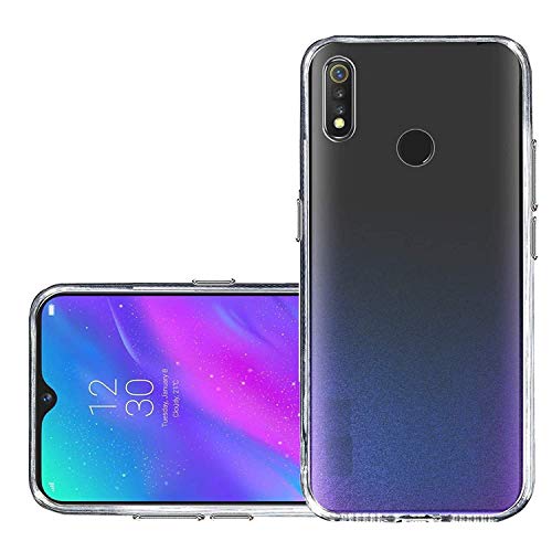 Image of COVERBLACK Rubber Back Cover for Infinix X627V -Smart 3 Plus- Transparent
