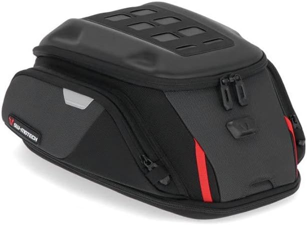 SW-Motech Motorcycle Rear Bag Rack Pack, 36-45 Litres, Black/Grey, Ballistic Nylon