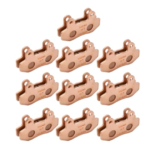 Protections de frein arrière ultra en cuivre pour moto (10 paires)