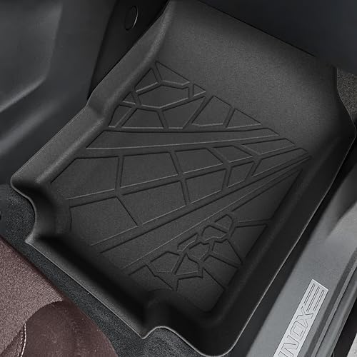 KARPAL Floor Mats for 2018-2024 Chevy Equinox (Not for EV) / GMC Terrain, All-Weather TPE Custom Fit Floor Liners Cargo Liner Car Accessories