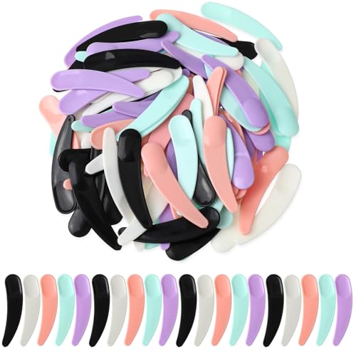 cobee Lot de 100 spatules de maquillage - 5,5 x 1,2 cm - Mini spatules de maquillage - Pour crème et masque