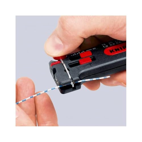 KNIPEX Mini pince à dénuder 18-28 AWG pour fils électriques de précision
