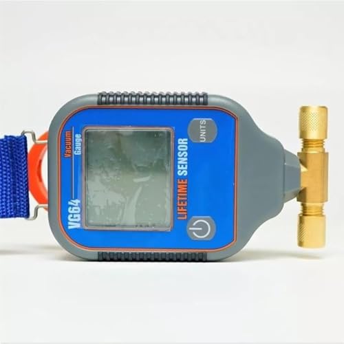 Digital Vacuum Gauge HVAC with Magnetic Hanging Strap Replacement for Supco VG64