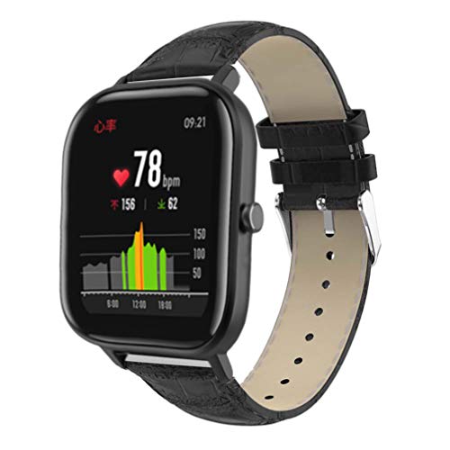 Comtax for Huami Amazfit Bip/GTS oh 20mm \ p {vU[ X|[cEHb`Xgbv Amazfit GTR 42mm/Samsung Gear Sport Ή (ubN)