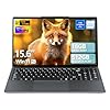 Laptop i3 2025, computadora portátil de 15.6 pulgadas de hasta 3.4 GHz, computadoras portátiles tradicionales con 16 GB de RAM 512 GB SSD, WIFI 2.4G/5G, BT5.0, FHD 1080P, ángulo de 180 grados, HDMI