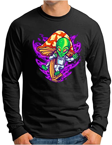 T-shirt psychédélique Magic Mushrooms pour festival Goa