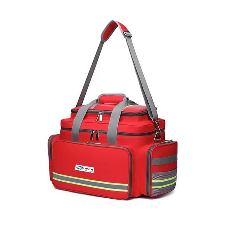 borsa primo soccorso certificata - borsa medica sportiva pronto soccorso - porta medicinali - Borsa medica calcio - utilizzabile come emergency bag