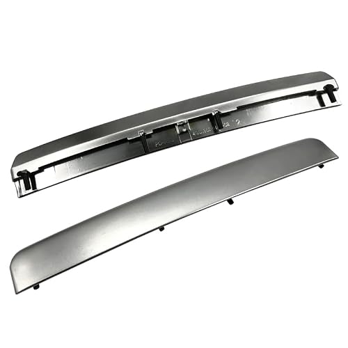 For Audi A6 C7 2012-2018 Car Front Ashtray Cover Bright Strip Central Control Push-pull Electroplating Decorative(Separate bright stri)