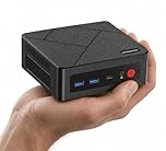 ORIGIMAGIC C4 Neo Mini PC, AMD Ryzen 5 3500U (Fino a 3.7GHz, Beats N150/N100), 16GB RAM 512GB NVMe SSD, Windows 11 Pro Desktop Computer, Dual Gigabit LAN, Triple Display 4K, WiFi5/BT 5.0, Ufficio/Casa
