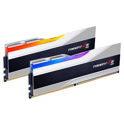 Image of G.Skill Trident Z5 RGB 32GB (2 * 16GB) DDR5 6000 MHz CL40-40-40-96 1.35V Desktop Memory RAM - F5-6000J4040F16GX2-TZ5RS
