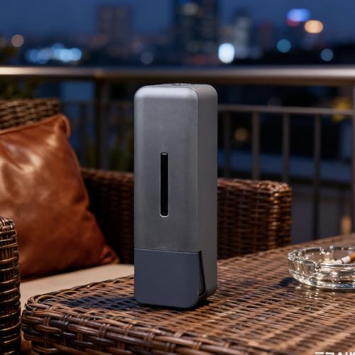 Distributeur de savon mural élégant en ABS durable argenté - 5