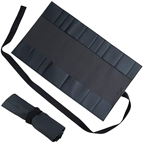 Wazakura Made in Japan Bonsai Tool Case with 16 pockets in Polyurethane Leather, Japanese Garden...