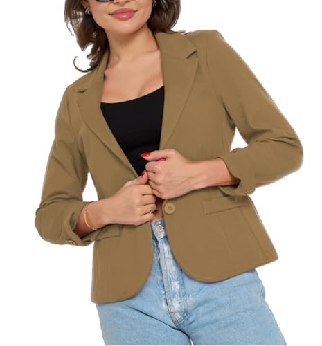 Ballandoro Blazer Donna Elegante Corto - Giacca Cerimonia Leggera Made