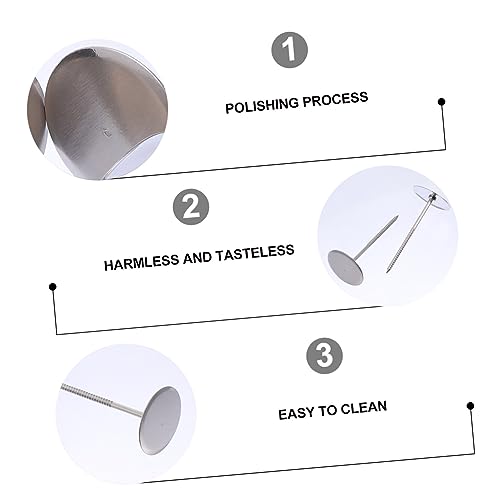 12 moldes para decoración de pasteles de acero inoxidable miniatura 5